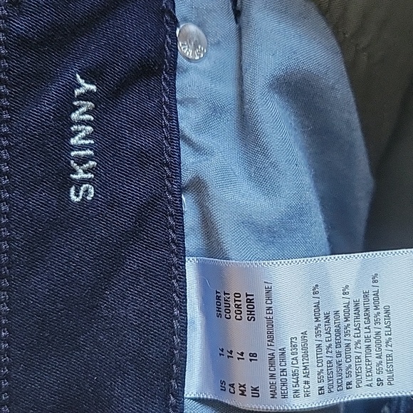 Women's American Eagle Skinny Jeans Sz 14 S - Picture 8 of 8